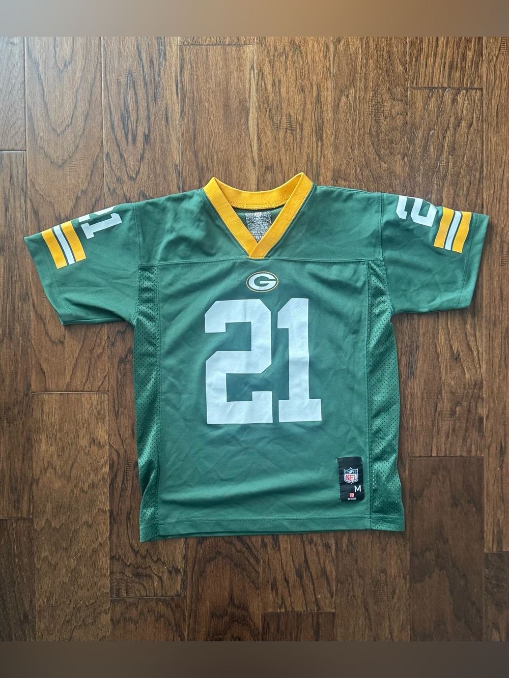 NFL Greenbay Kids Football Jersey #21 M